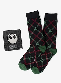 Star Wars Rebel Alliance Dress Socks and Lapel Pin Gift Set