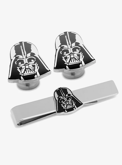 Star Wars Darth Vader Cufflinks and Tie Bar Gift Set