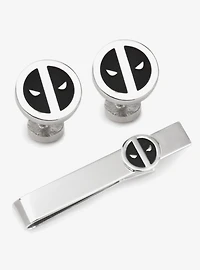Marvel Deadpool Cufflinks and Tie Bar Gift Set