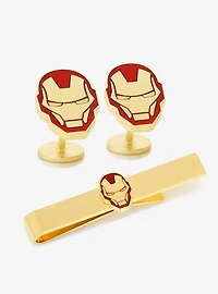 Marvel Iron Man Cufflinks and Tie Bar Gift Set