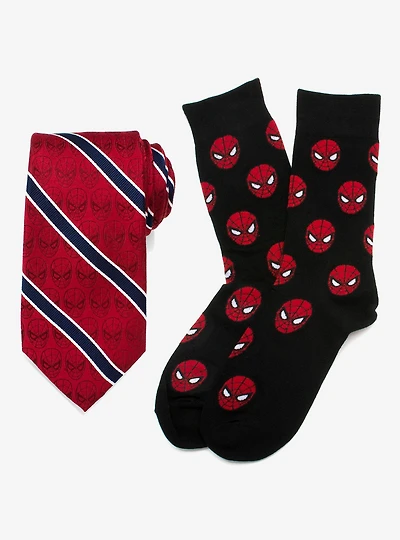 Marvel Spider Man Favorites Silk Tie Gift Set