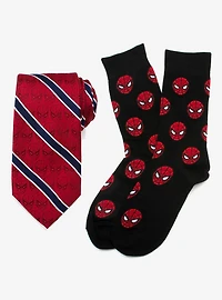 Marvel Spider Man Favorites Silk Tie Gift Set