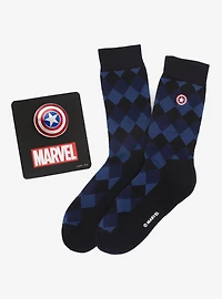Marvel Captain America Argyle Blue Gift Set