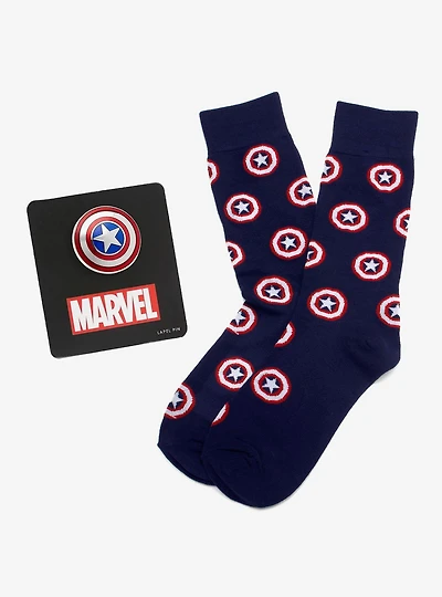 Marvel Captain America Navy Gift Set