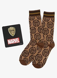 Marvel Guardians of the Galaxy Groot Brown Tonal Gift Set