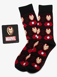 Marvel Iron Man Stripe Black Gift Set