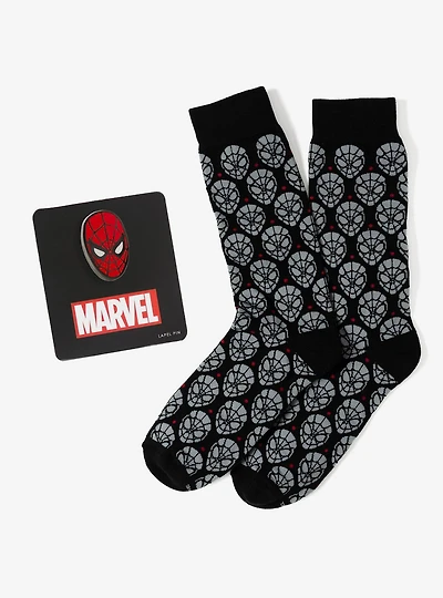 Marvel Spider Man Dot Gray and Black Gift Set