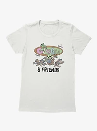Star Wars The Mandalorian And Grogu Grogus Friends Womens T-Shirt BoxLunch Exclusive