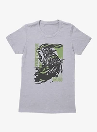 Star Wars The Mandalorian And Grogu Smoke Cape Swirl Womens T-Shirt
