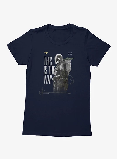 Star Wars The Mandalorian And Grogu This Is Way Side Pose Womens T-Shirt
