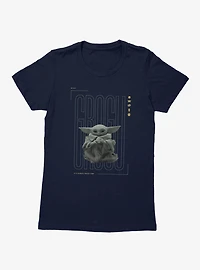 Star Wars The Mandalorian And Grogu Snacking Womens T-Shirt