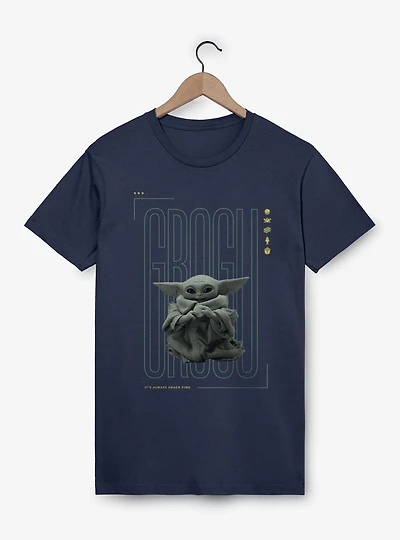 Star Wars The Mandalorian And Grogu Snacking T-Shirt
