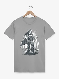Star Wars The Mandalorian And Grogu This Is Way Sketch T-Shirt