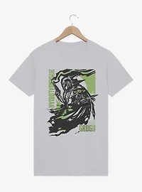 Star Wars The Mandalorian And Grogu Smoke Cape Swirl T-Shirt