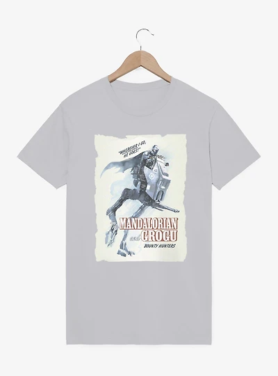 Star Wars The Mandalorian And Grogu Riding Wherever He Goes T-Shirt