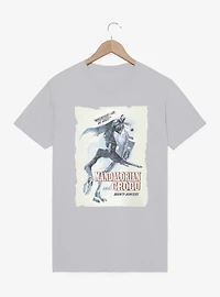 Star Wars The Mandalorian And Grogu Riding Wherever He Goes T-Shirt
