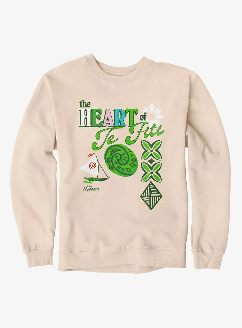 Disney Moana Heart Of Te Fiti Sweatshirt Box Lunch Exclusive