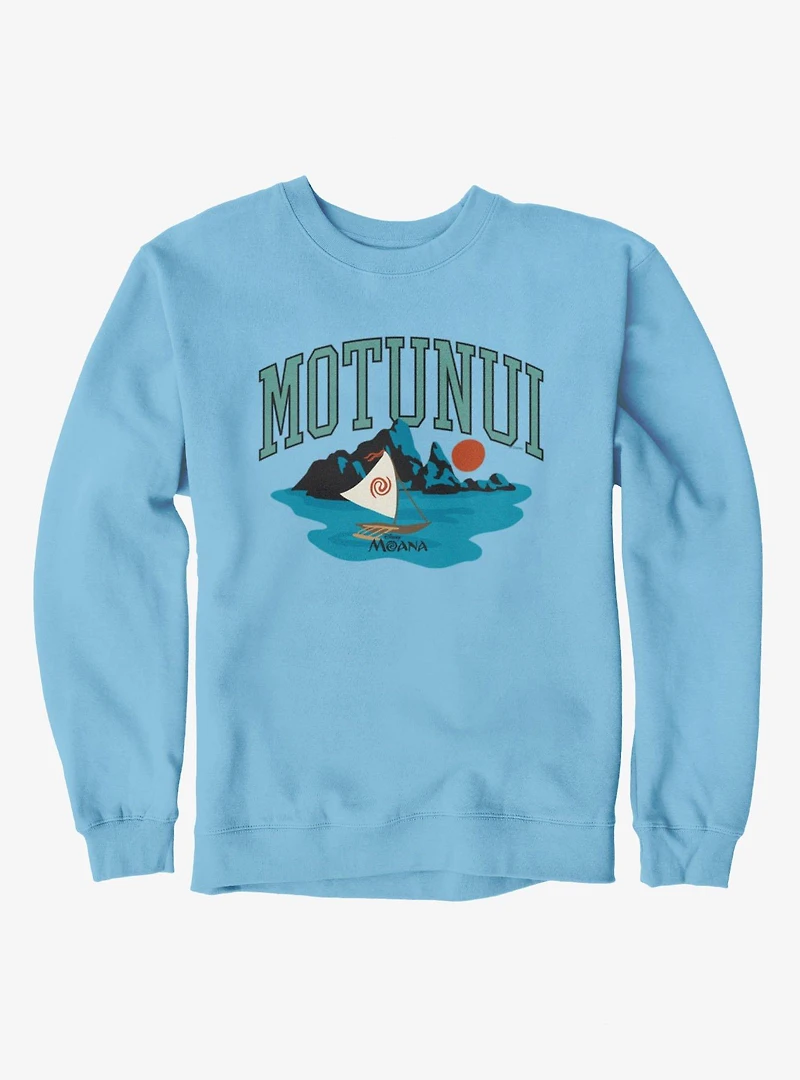 Disney Moana Motunui Boat Horizon Sweatshirt Box Lunch Exclusive