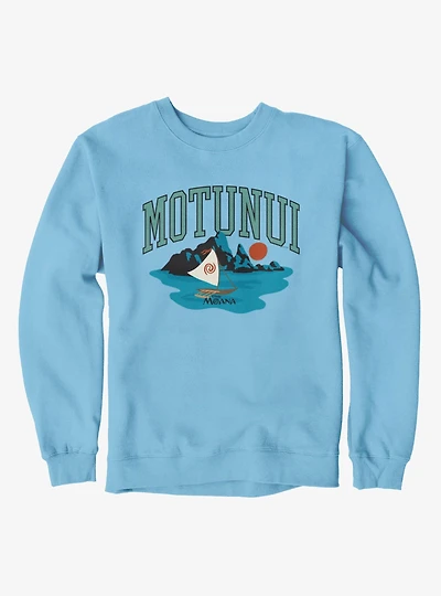 Disney Moana Motunui Boat Horizon Sweatshirt Box Lunch Exclusive