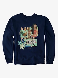 Disney Moana Hei And Pua Panels Sweatshirt