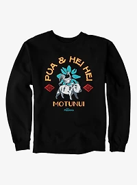 Disney Moana Pua And Hei Ride Motunui Sweatshirt Box Lunch Exclusive