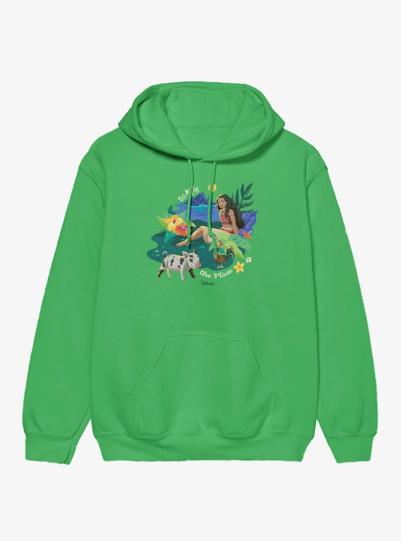 Disney Moana Go With The Flow Hoodie