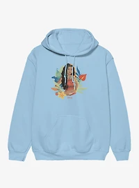 Disney Moana Floral Portrait Hoodie