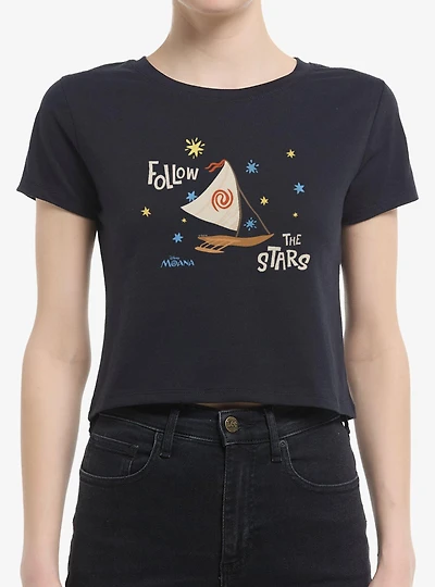 Disney Moana Follow The Stars Boat Women Baby T-Shirt Box Lunch Exclusive