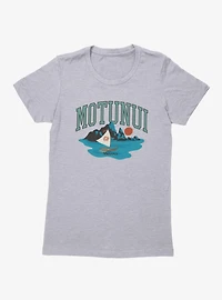 Disney Moana Motunui Boat Horizon Womens T-Shirt Box Lunch Exclusive