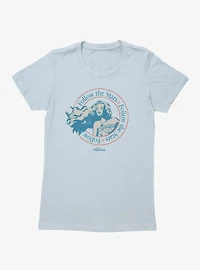Disney Moana Follow The Stars Crest Womens T-Shirt Box Lunch Exclusive