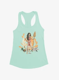 Disney Moana With Hei And Pua Womens Tank Top