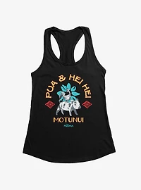 Disney Moana Pua And Hei Ride Motunui Womens Tank Top Box Lunch Exclusive