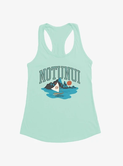 Disney Moana Motunui Boat Horizon Womens Tank Top Box Lunch Exclusive
