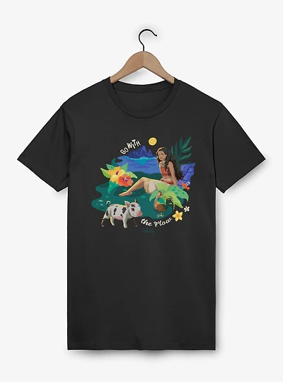Disney Moana Go With The Flow T-Shirt