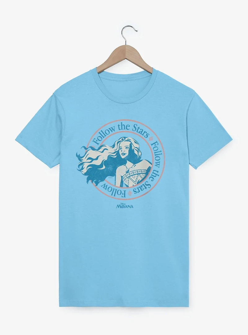 Disney Moana Follow The Stars Crest T-Shirt Box Lunch Exclusive