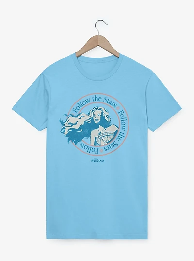 Disney Moana Follow The Stars Crest T-Shirt Box Lunch Exclusive