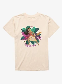 Disney Moana Born For This Mineral Wash T-Shirt