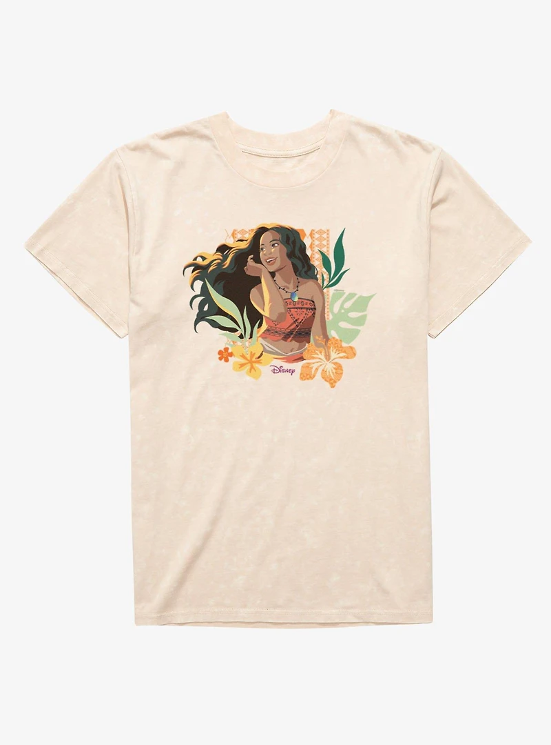 Disney Moana Sunrise Breeze Mineral Wash T-Shirt