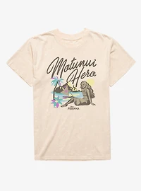 Disney Moana Motunui Hero Mineral Wash T-Shirt Box Lunch Exclusive