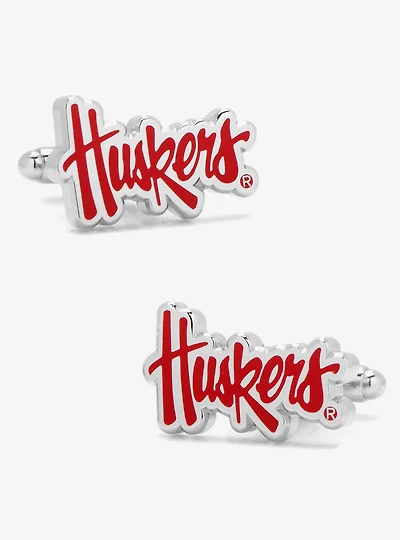 NCAA Nebraska Huskers Cufflinks