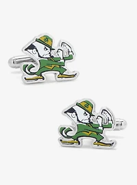 NCAA Notre Dame University Fighting Leprechaun Cufflinks