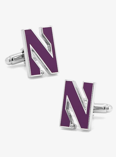 NCAA Northwestern University Cufflinks
