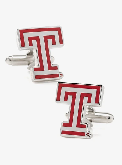 NCAA Temple University Owls Cufflinks