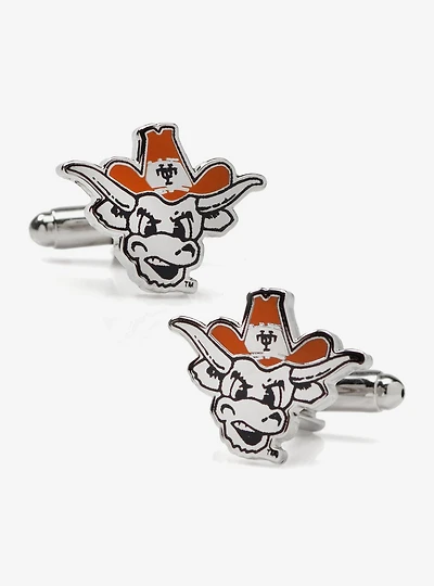 NCAA University of Texas Bevo Cufflinks