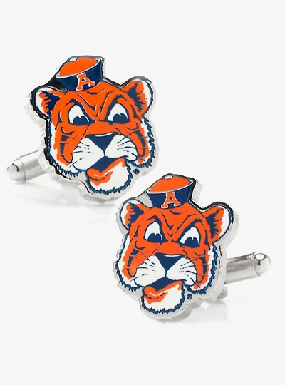 NCAA Auburn University Tigers Throwback Cufflinks