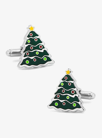 Christmas Tree Cufflinks