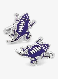 NCAA TCU Horned Frog Throwback Cufflinks