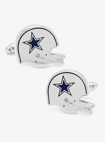 NFL Dallas Cowboys Throwback Helmet Cufflinks