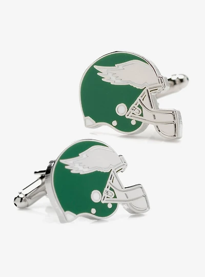 NFL Philadelphia Eagles Retro Helmet Cufflinks