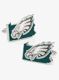 NFL Philadelphia Eagles State Shaped Cufflinks